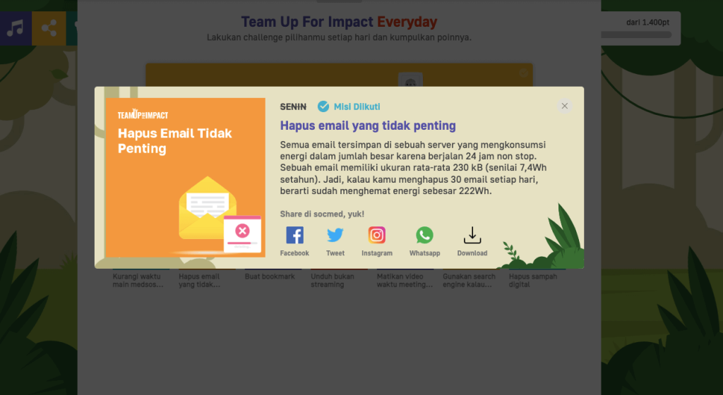 email dan lingkungan